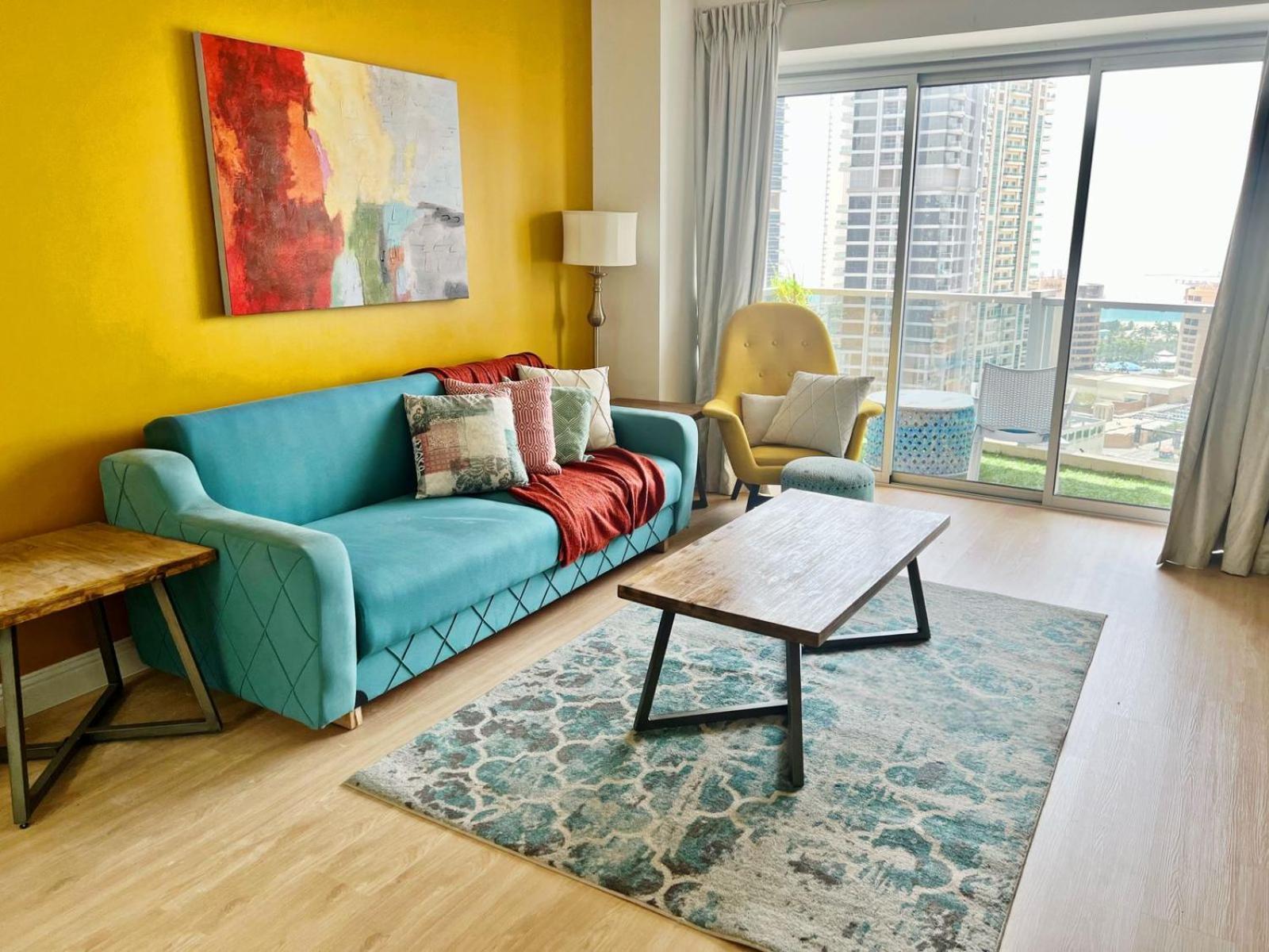 Newly Renovated Marina & Sea View Family Condo دبي المظهر الخارجي الصورة